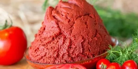 تصویر 3 از رب گوجه فرنگی همدان غلیظ سنتی بسته شیشه ای